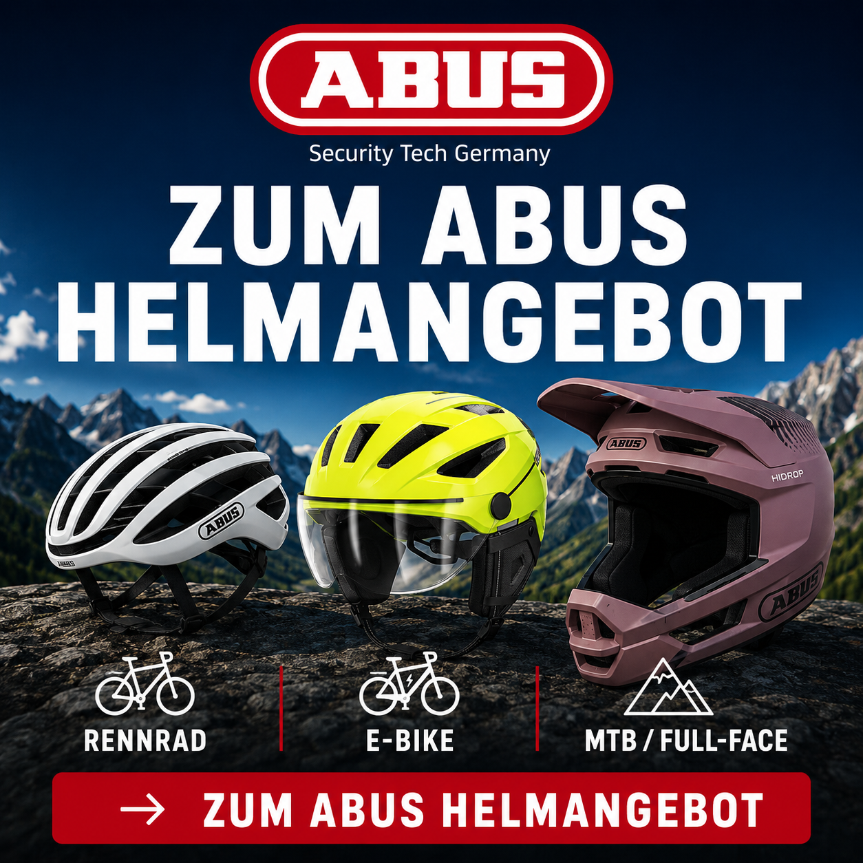 Zum ABUS Helmenangebot
