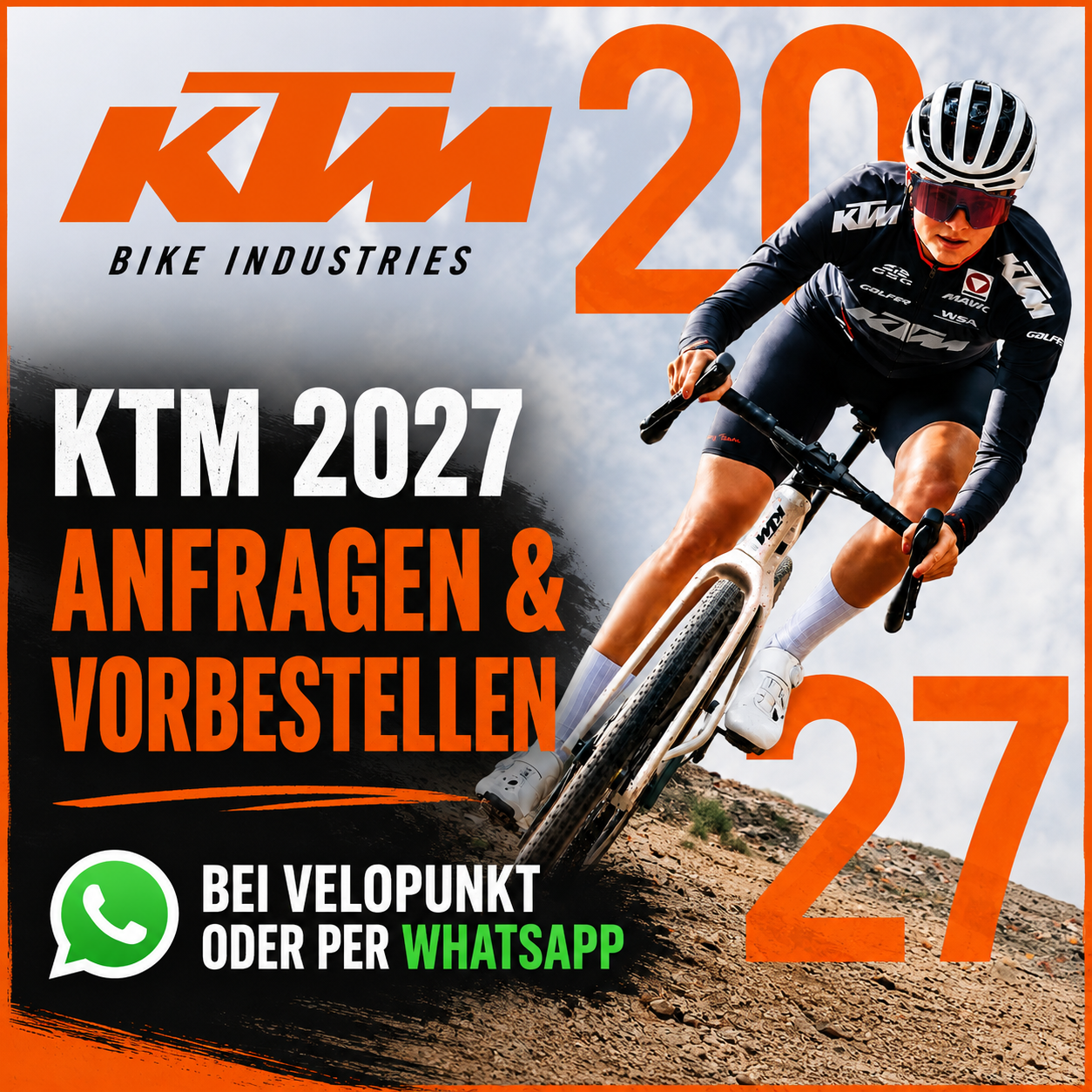 KTM Fahrräder 2027 + VELOPUNKT + Wangen bei Olten + vorbestellen.